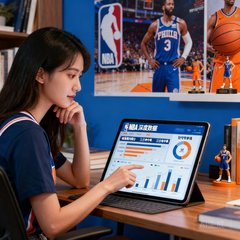热爱NBA的李小姐，认为深度数据很有帮助